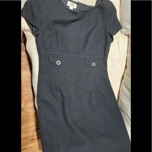 Talbots black dress size 10